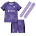 Cheap Liverpool Virgil van Dijk #4 Third Football Kit Children 2023-24 Short Sleeve (+ pants)